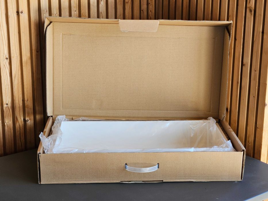 Raft încastrabil din inox BERNSTEIN BS603010, 60x30x10 cm, Alb