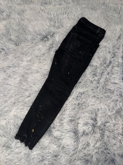 blugi zara cu pete