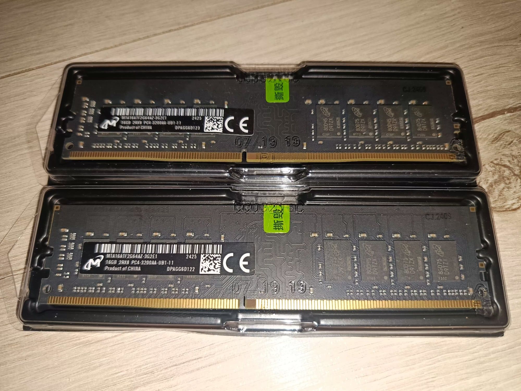 ОЗУ 32GB DDR4 Micron оперативная память 16GB