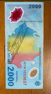 100 de bancnote eclipsa 2000 lei noi