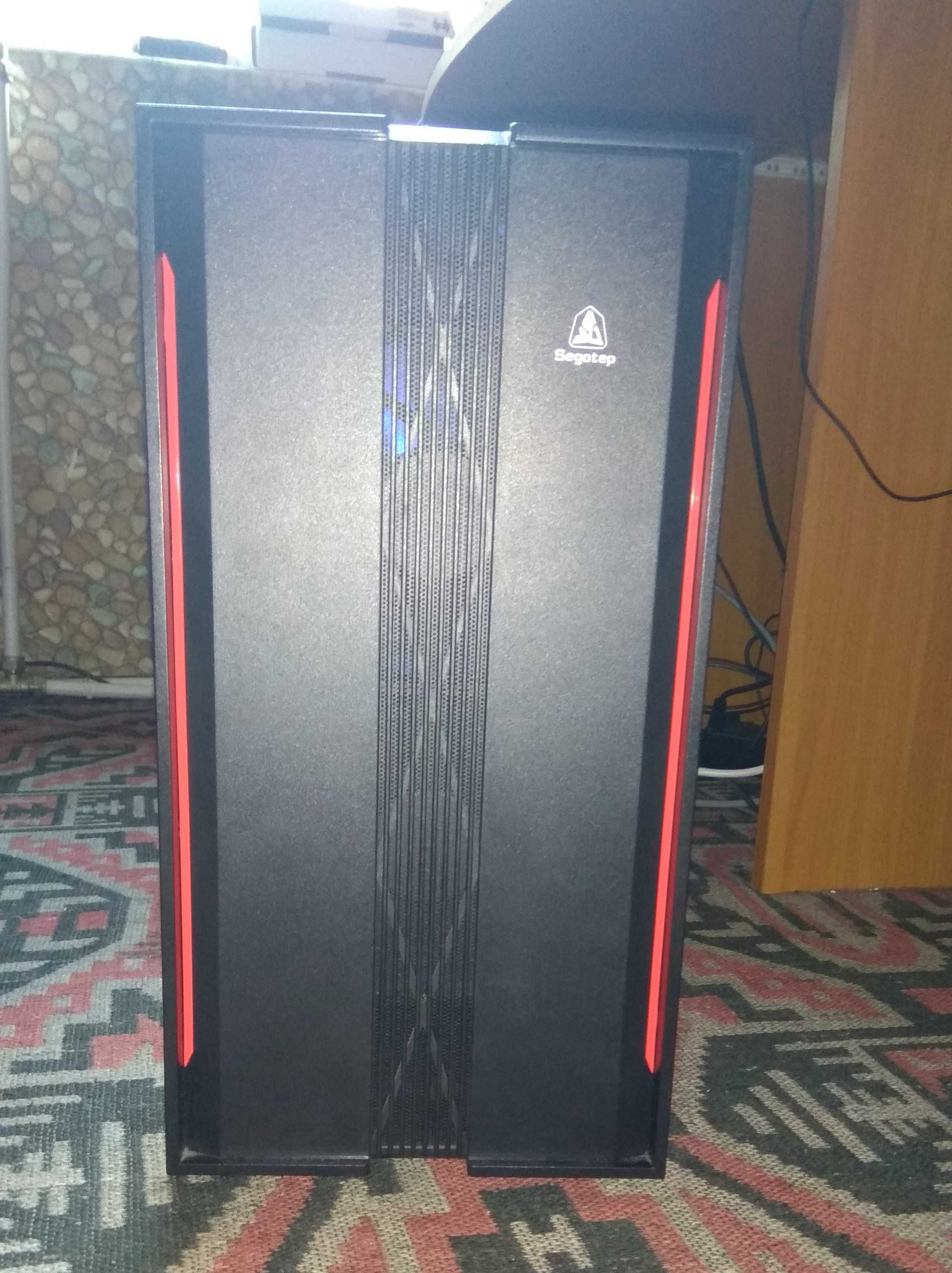 ГеймингPC XeonE31280/4с/8т/RX570-4gb/16gbDDR3/128ssd/500hdd/550PSU