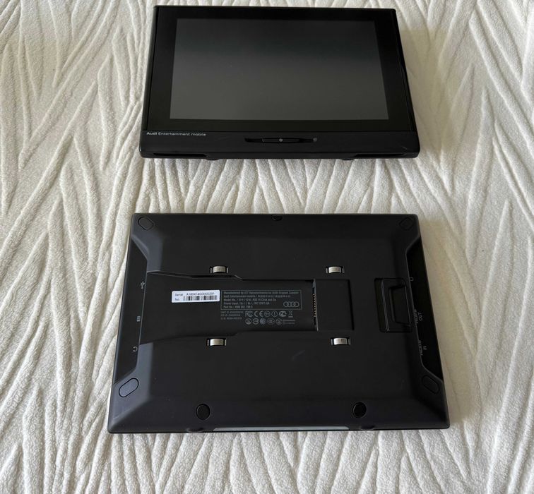 Monitor (tableta touch screen) AUDI original si suport tetiera
