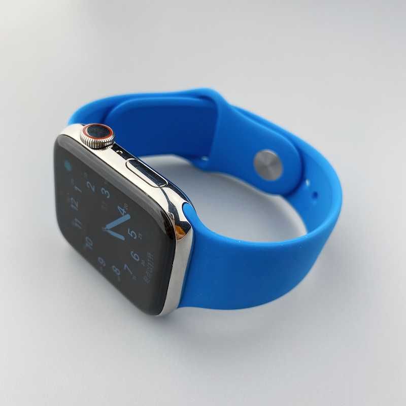 Curea silicon Apple Watch. Calitate top, moale&rezistentă. Sea Blue.
