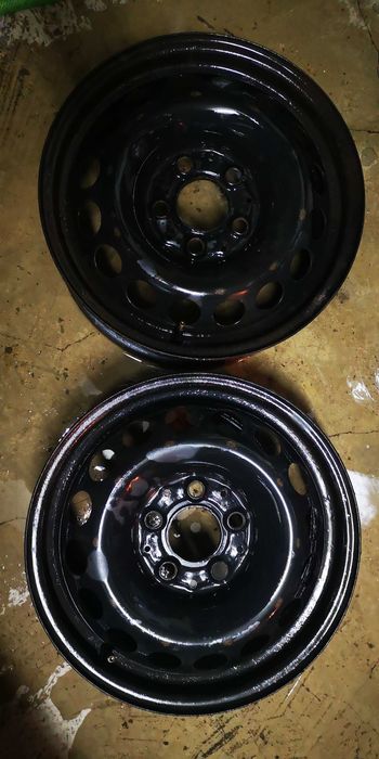 2 бр. железни джанти оригинални за Mercedes 5 1/2 J x 15H2 ET42