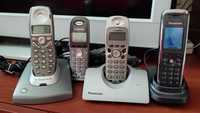 3 безжични телефона Panasonic и BT (British Telecom)