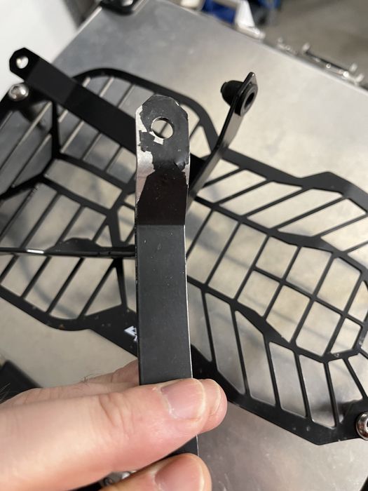 Vand ghidon moto BMW K53 si protectie Touratech pentru far BMW R1200GS