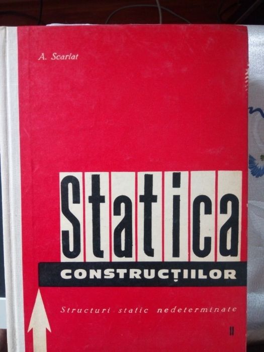 statica constructiilor 1965 Ed.Didactica si Pedagogica
