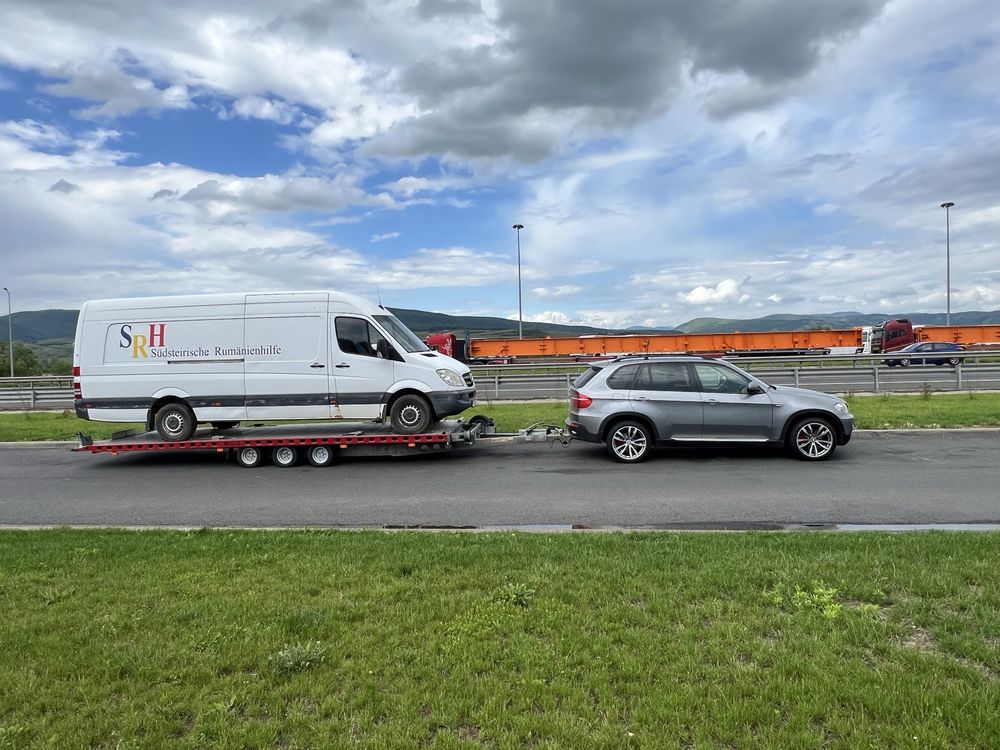 Tractari auto DEX12 Slatina OLT autoutilitare, platforma 24/7