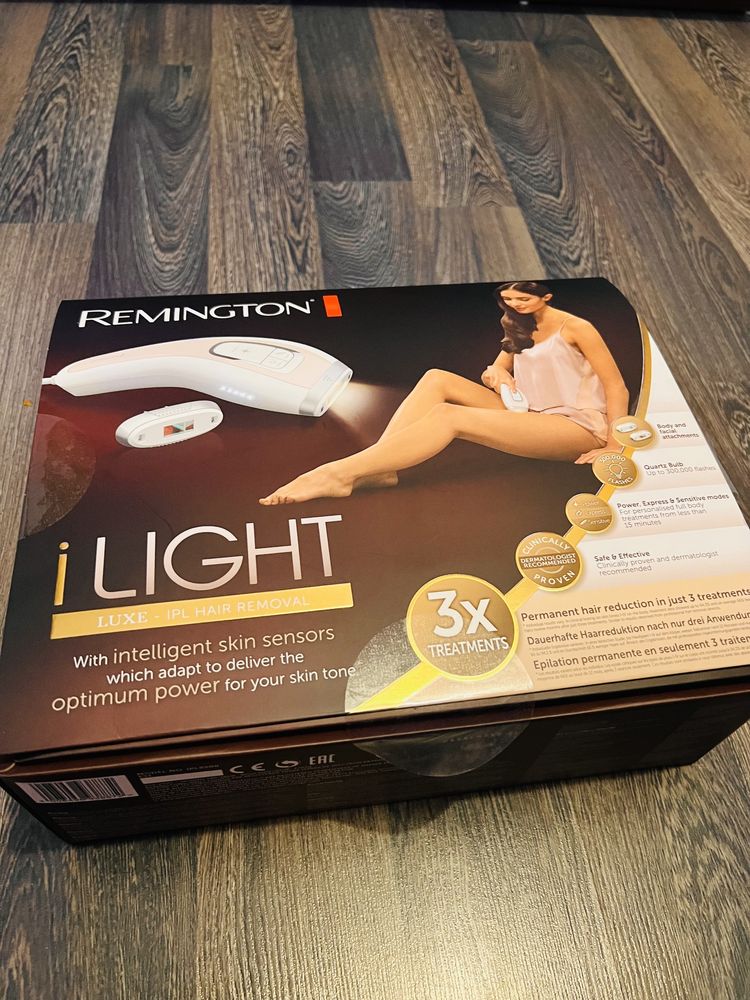 Epilator pentru epilare definitiva IPL Remington I-Light Luxe