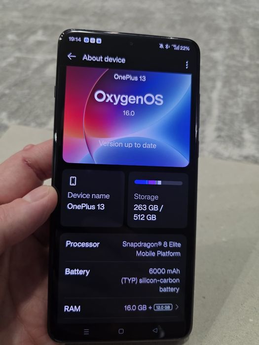 OnePlus 13 512 GB памет 16GB RAM Black Eclipse