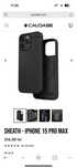Husa Caudabe Sheath - iPhone 15 pro max