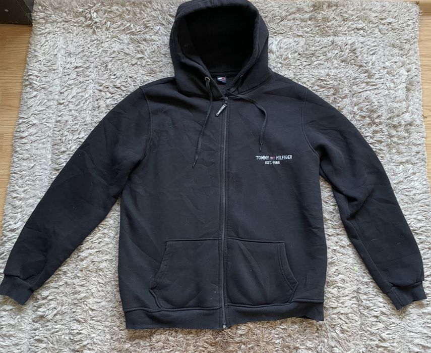 Hanorac Tommy Hilfiger negru/black XXL