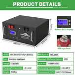 Нови Батерии за Соларни Системи 15kW LifePO4