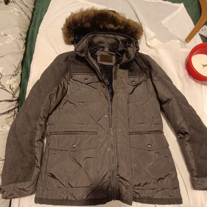 Geaca massimo dutti cu puf M