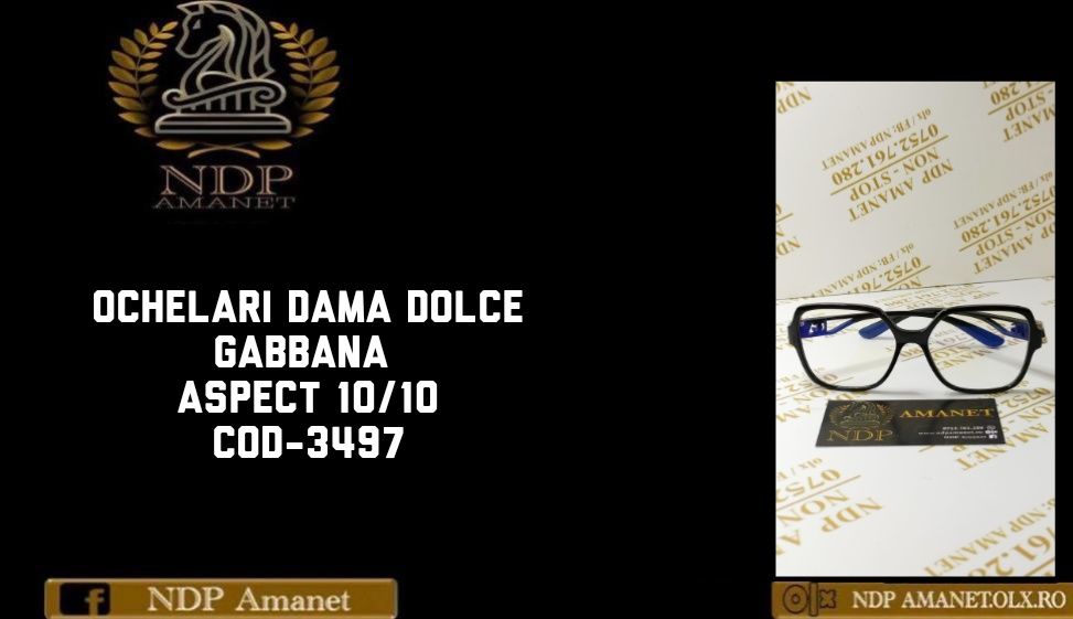 NDP Amanet Brăila Ochelari Damă Dolce&Gabbana(3497)