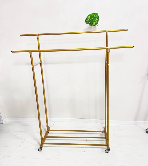 вешалка металлическая напольная усиленная 100 кг