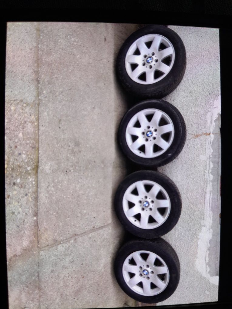 Jante +cauciucuri vara  BMW E46,E90,E91 dot 2021