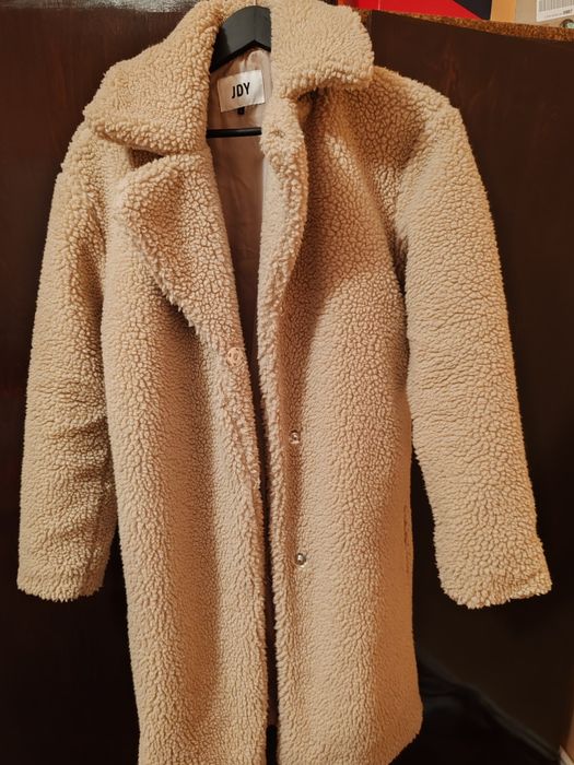 Haină teddy mărimea S oversize