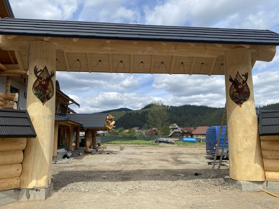 Stalpi poarta stalpi foisor