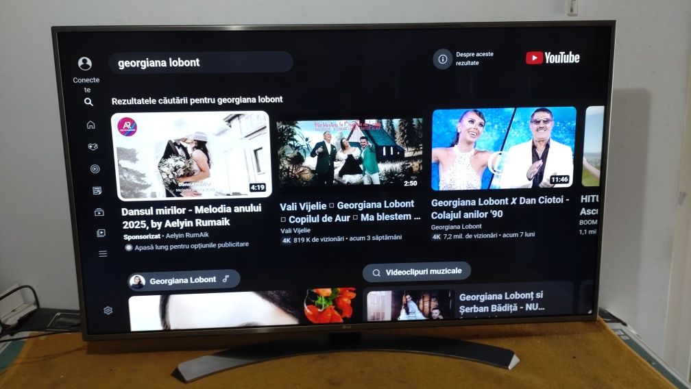 Televizor led 4K UHD Smart LG 140 cm WiFi
