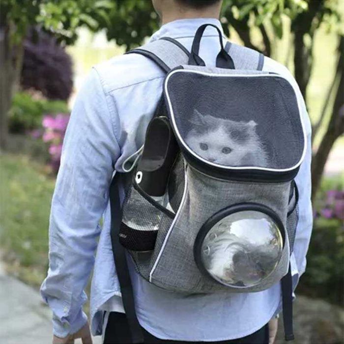 Бутилка/поилка с купичка за куче и котка 3 в 1 – вода, храна и купичка