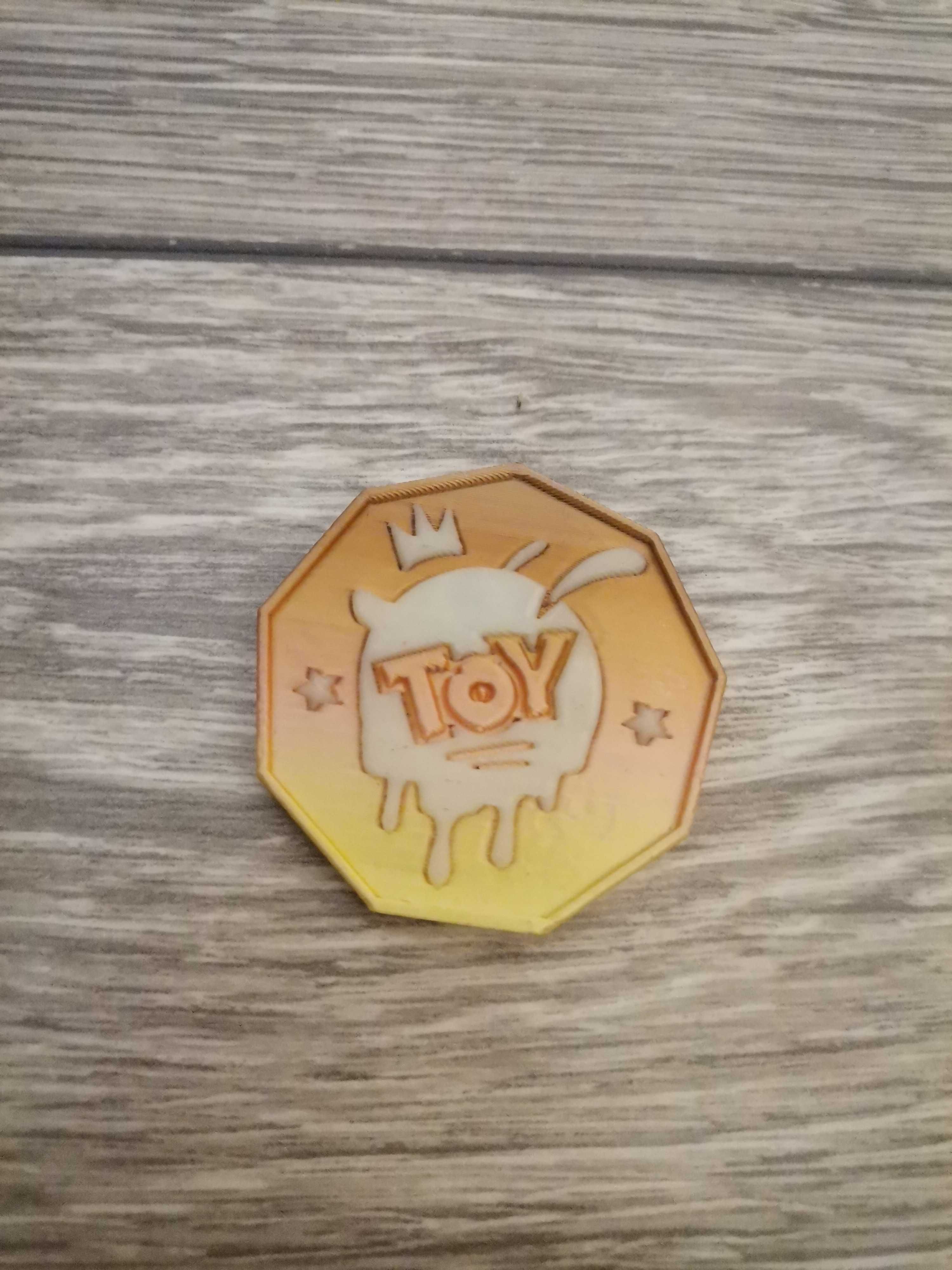 Graff coin toy pate