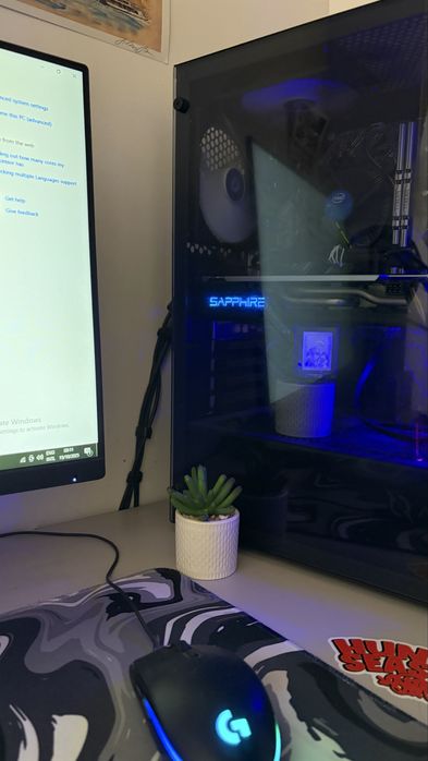 Setup Gaming Complet Pc Gaming Casti Tastatura Microfon Monitor 165hz