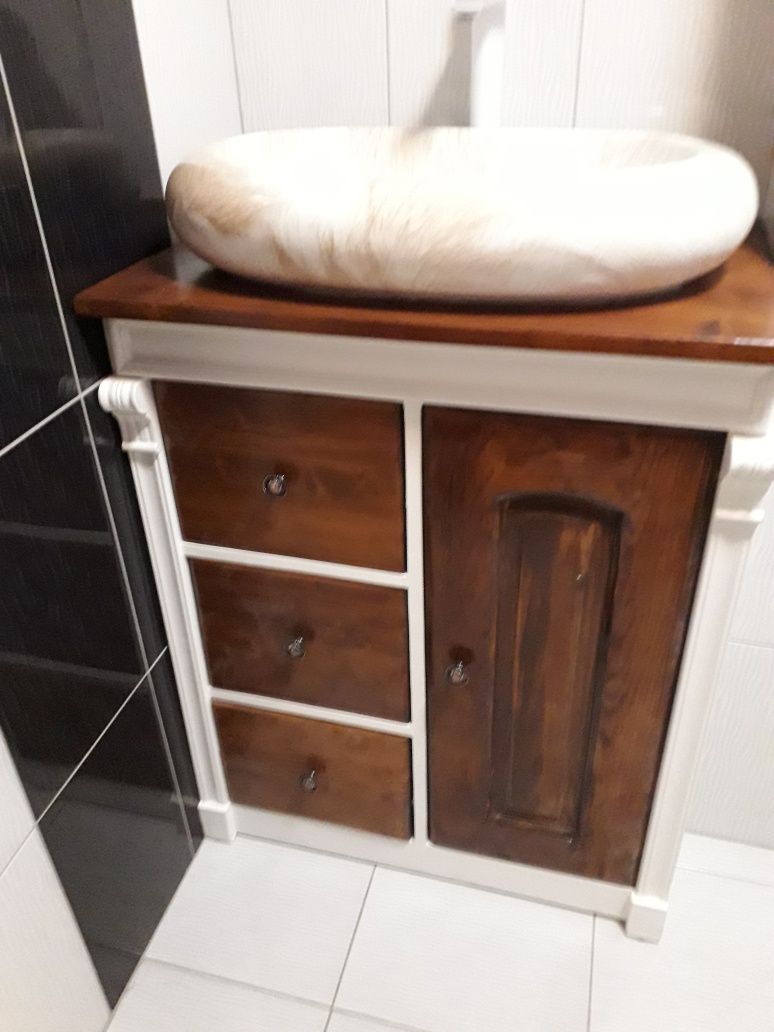 Mobilier baie lemn masiv