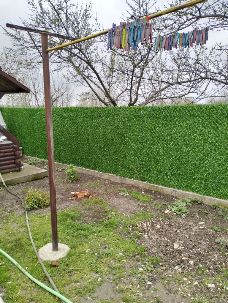 Gard viu artificial, stabil și durabil.