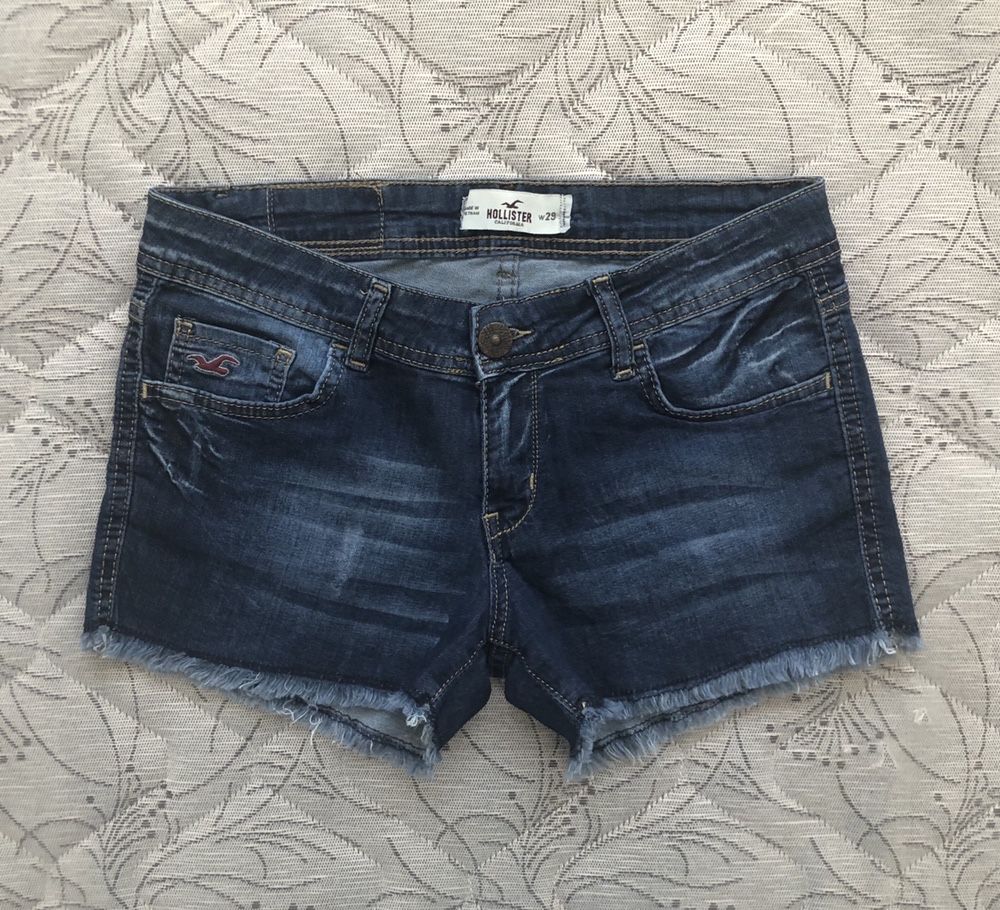 ОРИГИНАЛ Hollister Women's Denim Shorts дамски къси панталонки - р.28