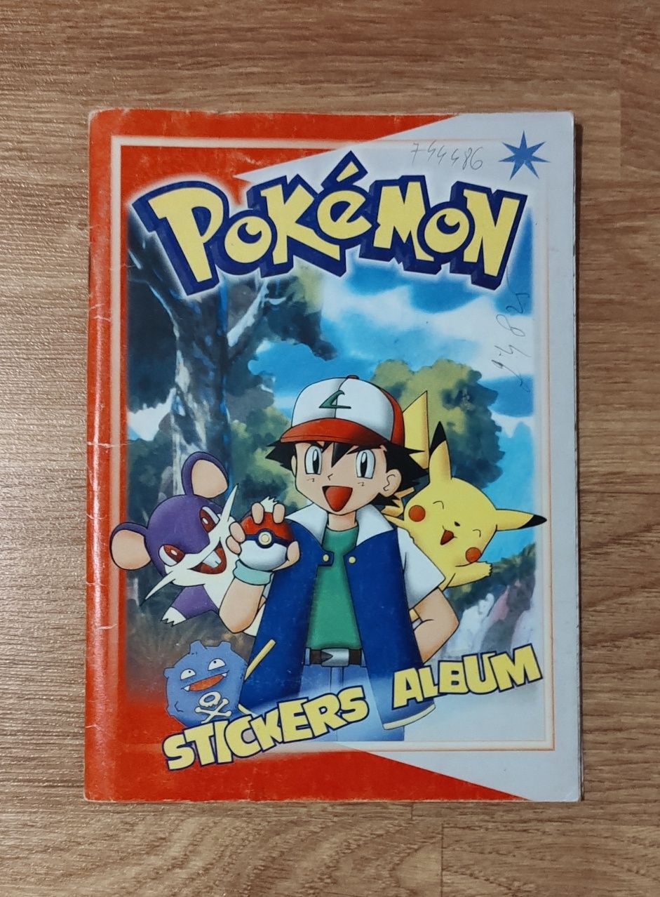 Album cu stickere Pokemon Nintendo 2001