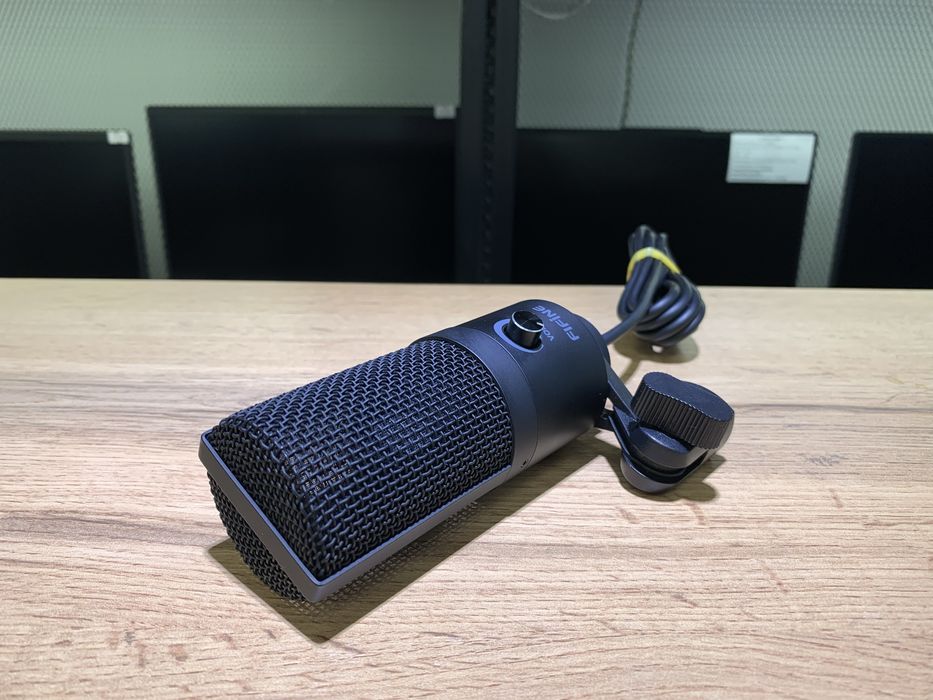 Микрофон Fifine K669, черный, штативы, 1132/А10