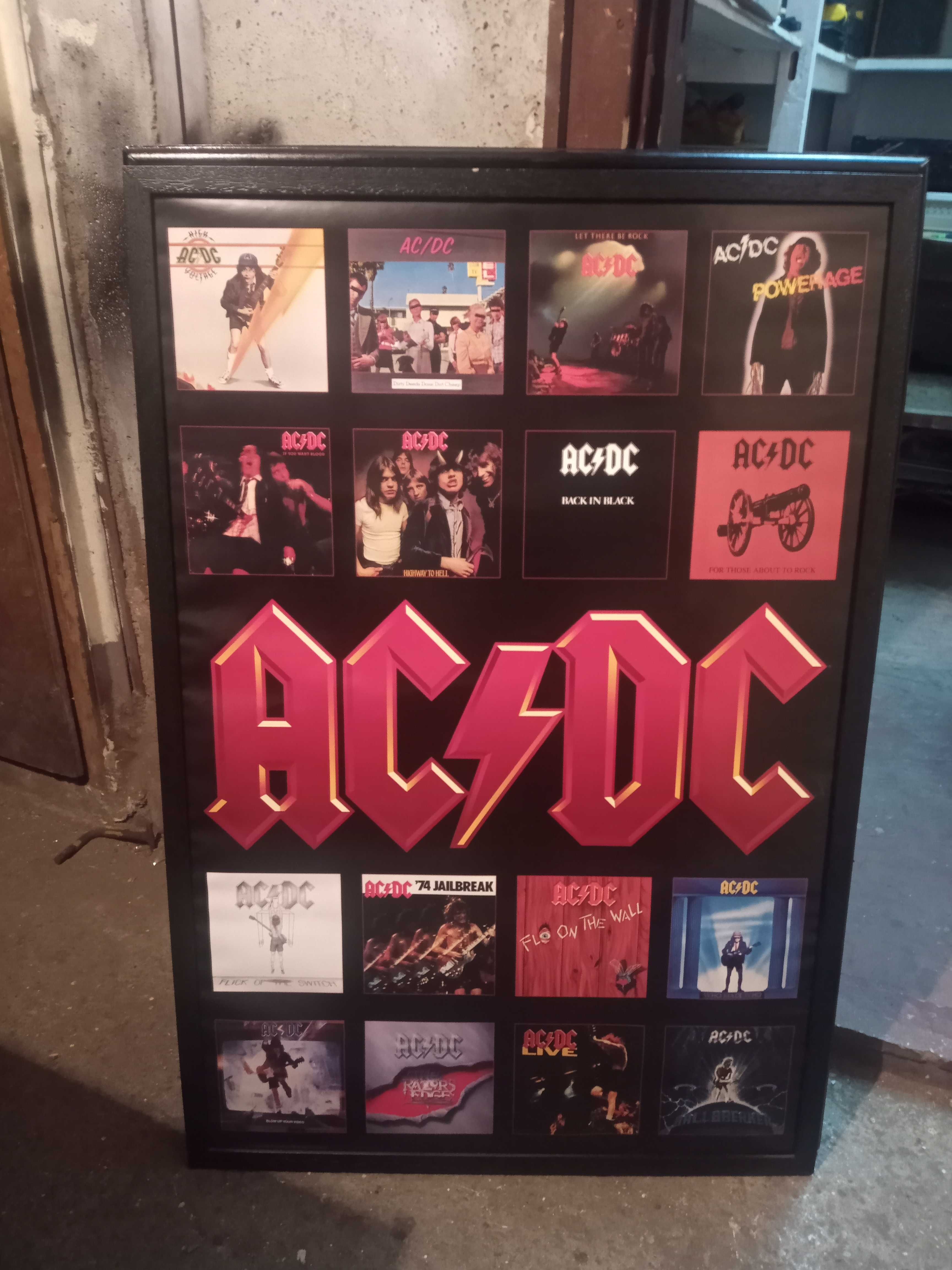 Рамкирани Плакати AC/DC.