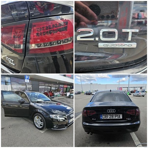 Audi a4 b8  2.0 quatro automata ,privat 211 cai