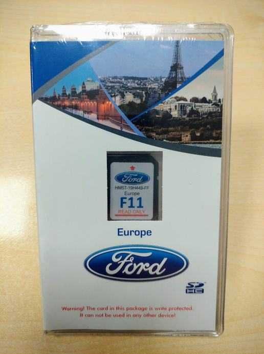 Ново Ford F11 2024 Navigation EUROPE Sd Card SYNC 2 Сд Карта Навигация