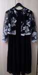 Rochie eleganta, cu bolero brodat