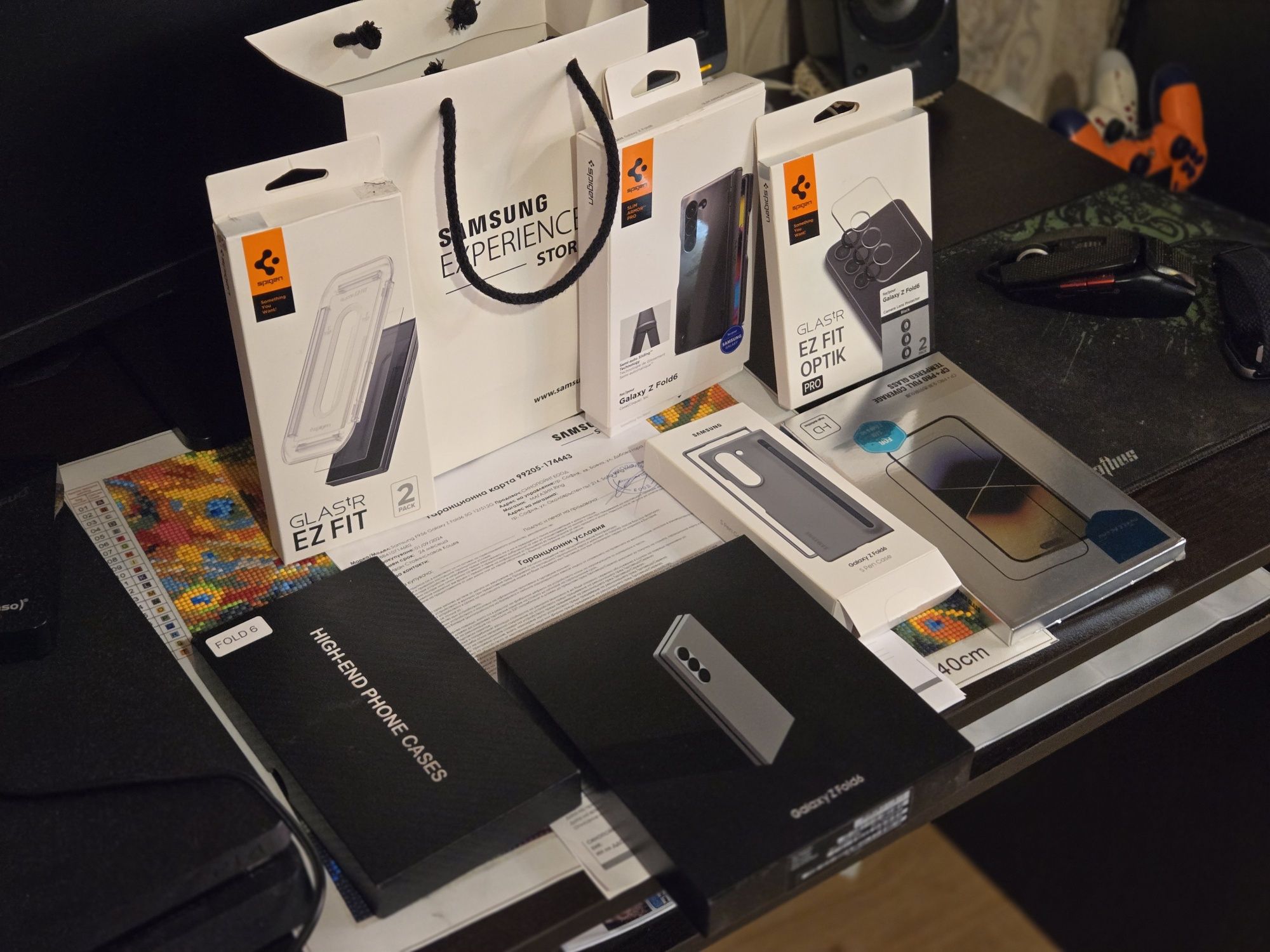 Samsung Galaxy Z Fold 6 Silver Shadow 512/12 Като Нов! Гаранция!