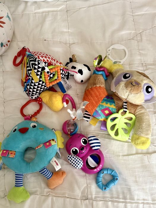 Сет играчки за бебешка количка, шезлонг