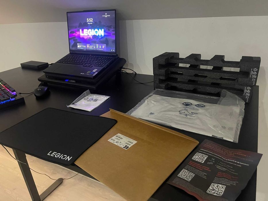 Lenovo Legion Pro 5 Premium + Cooler Ilano, i9-14900HX, RTX 4060, 32GB