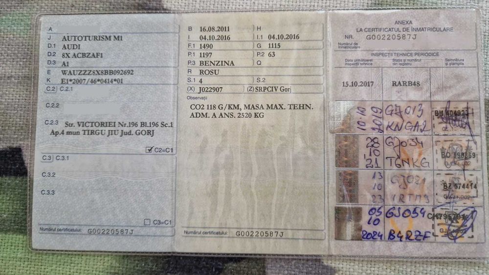 Vând Audi A1, an 2011