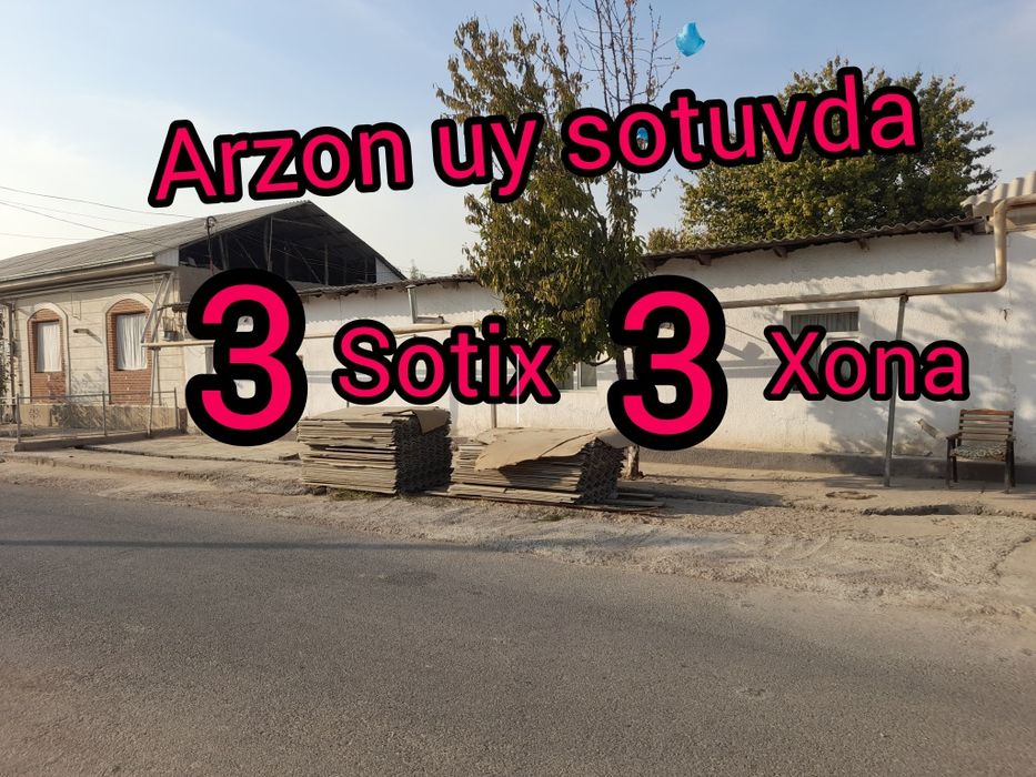 To'y-tepa uy sotiladi 3 sotix
