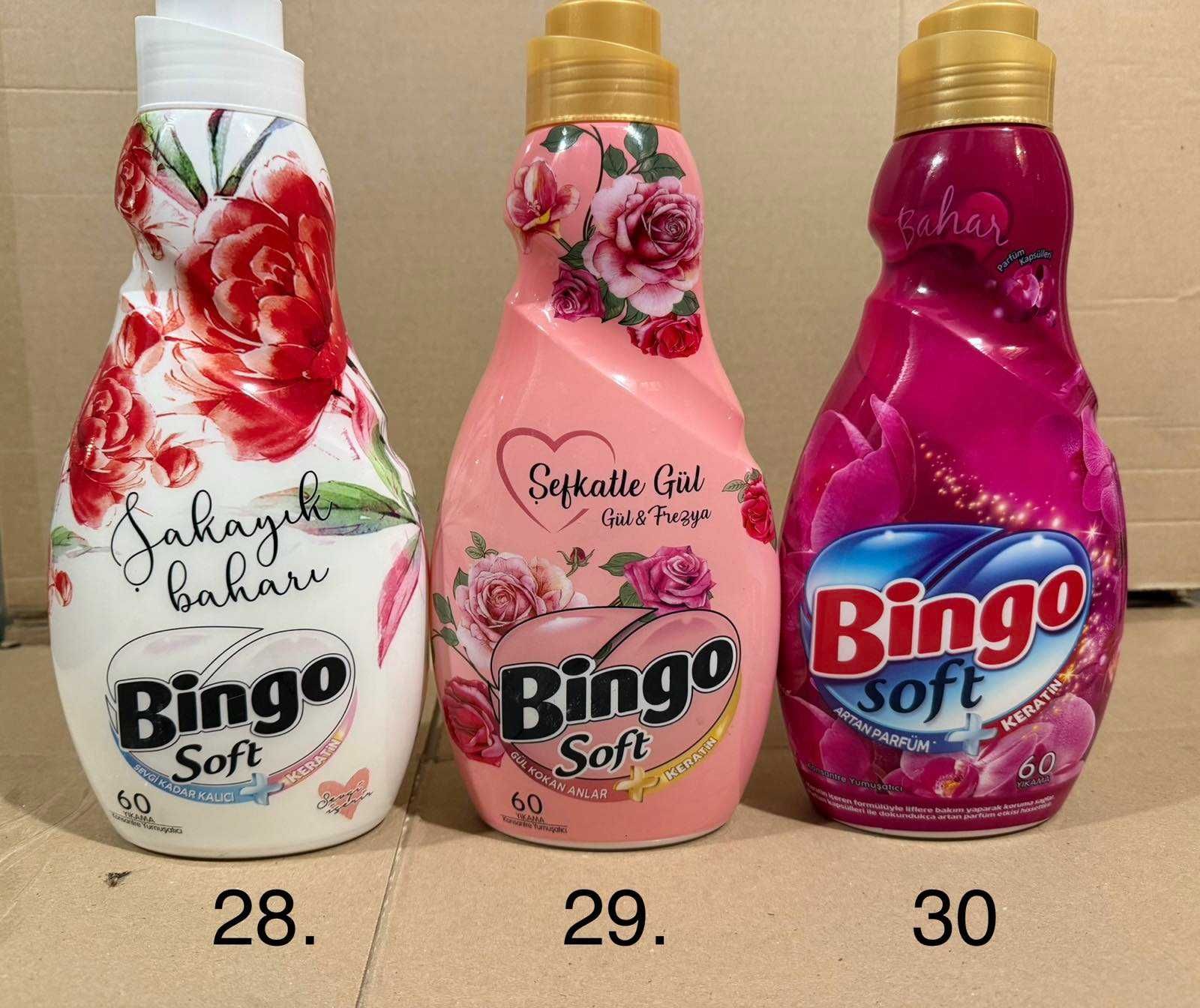 Омекотители Lenor Coccolino VerNel Yumos ABC Bingo Soft Bliz Candes