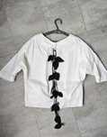Peplum bluza bumbac M-L