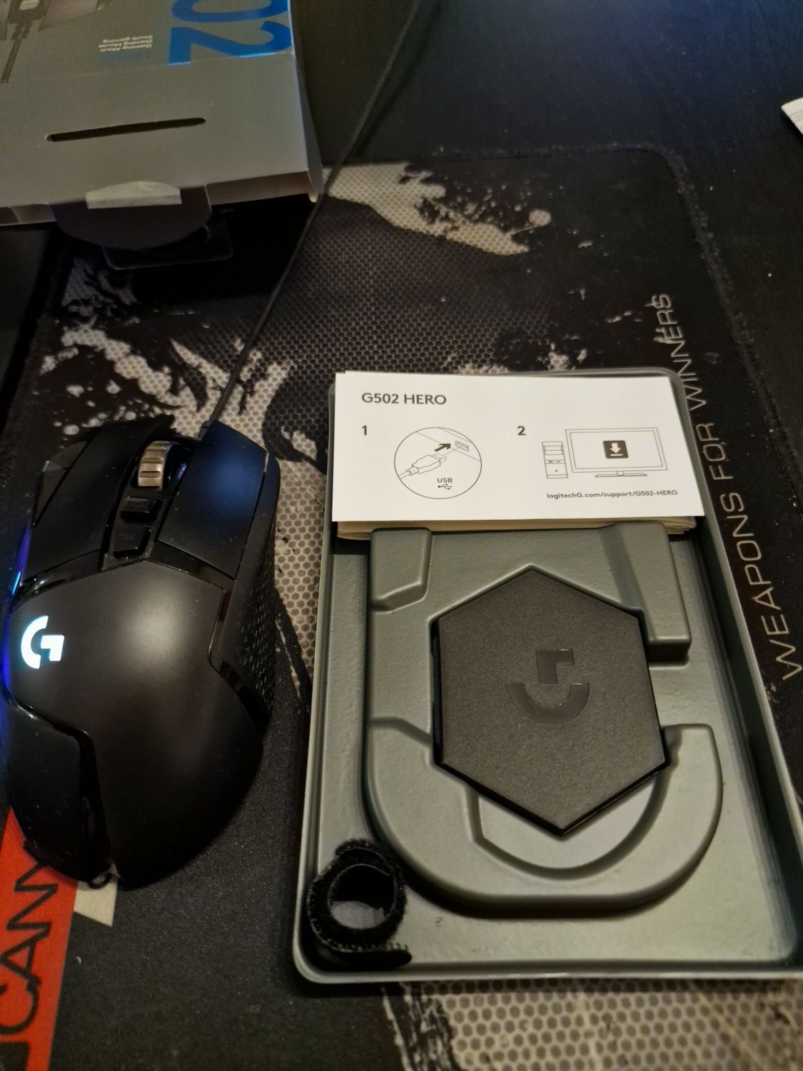 Logitech g502 Hero