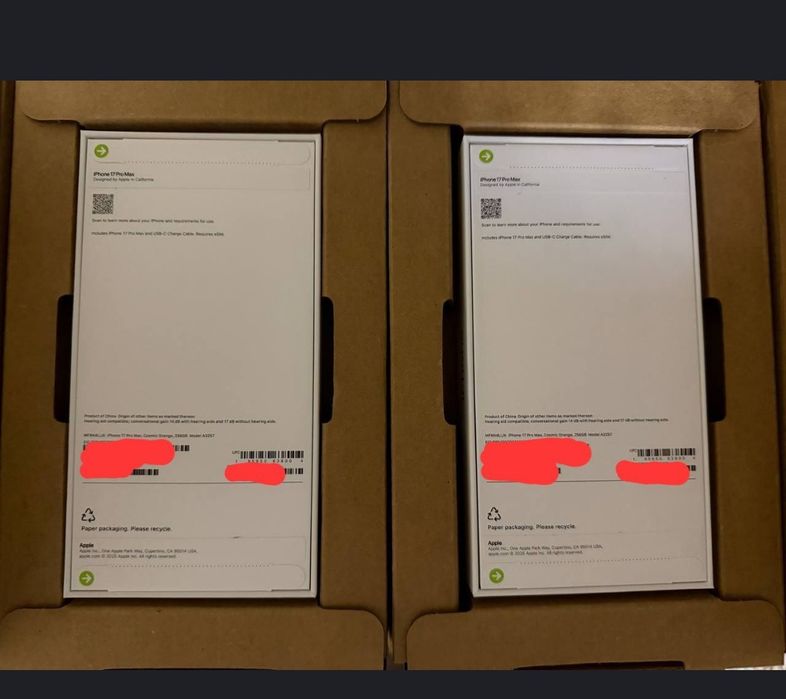 Iphone 17 pro max 256 GB