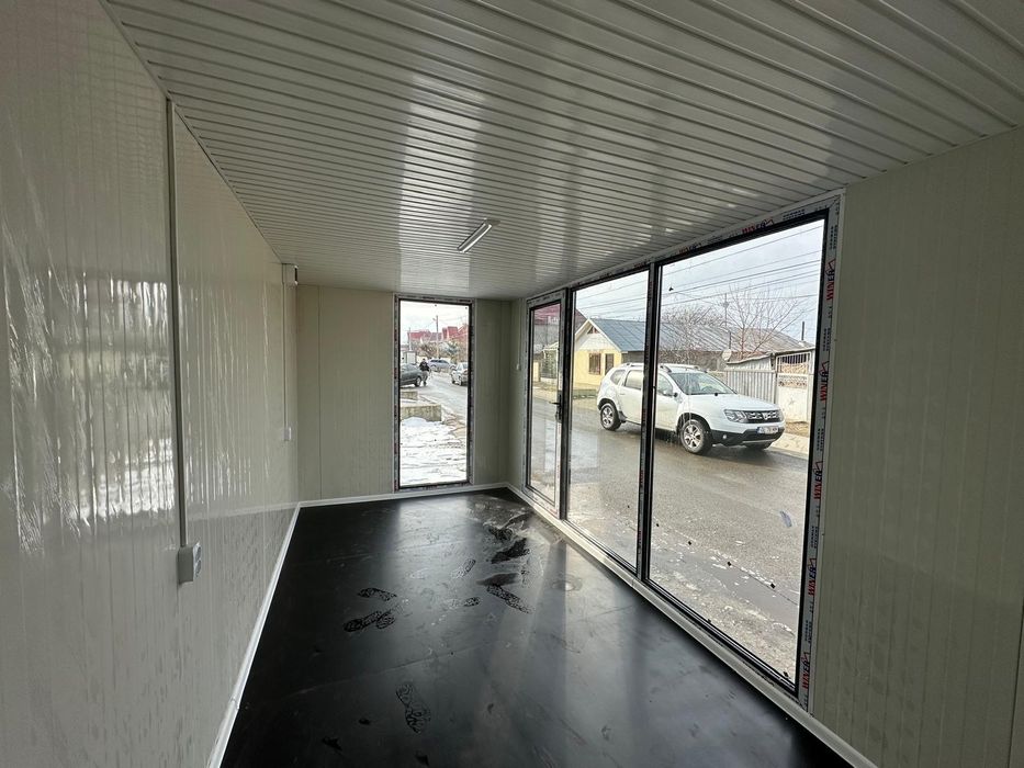 Vand container modular placat cu alubond