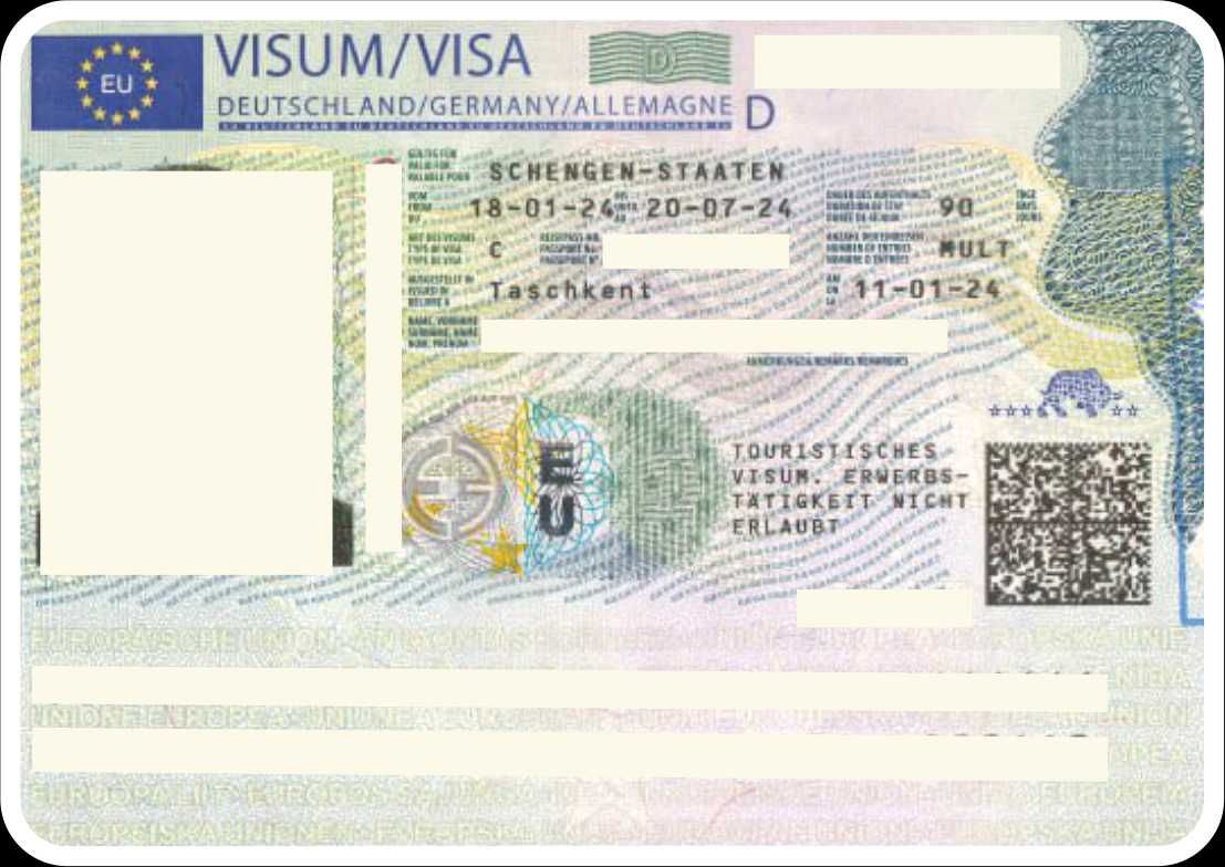 Schengen tour visas for Germany