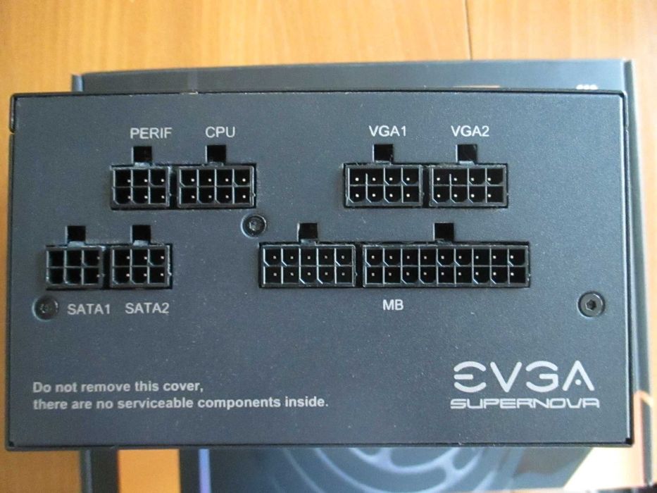 Мoдулно захранване EVGA SuperNOVA 650 G5 80 Plus Gold 650W, ATX 2.4