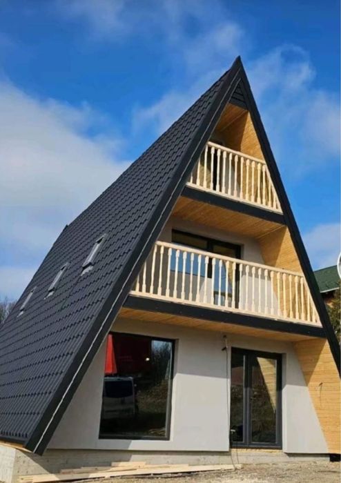 Vindem cabane tip A frame