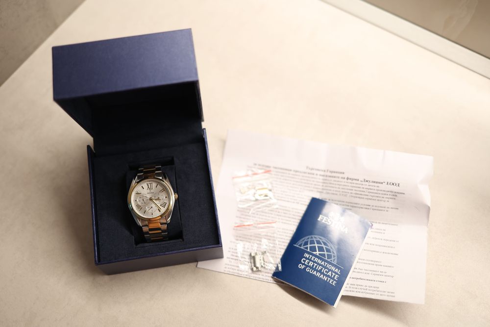 Festina F16751/1 – мъжки часовник, оригинален, с кутия и документи